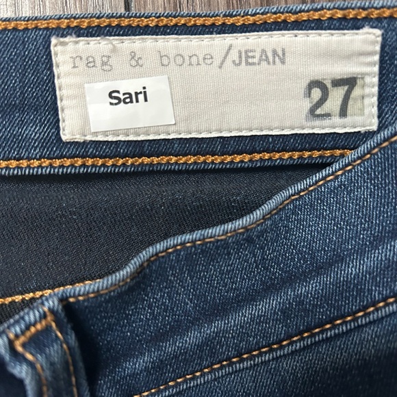 Rag & Bone Blue Bedford Wash Skinny Jeans Sari - Picture 3 of 11